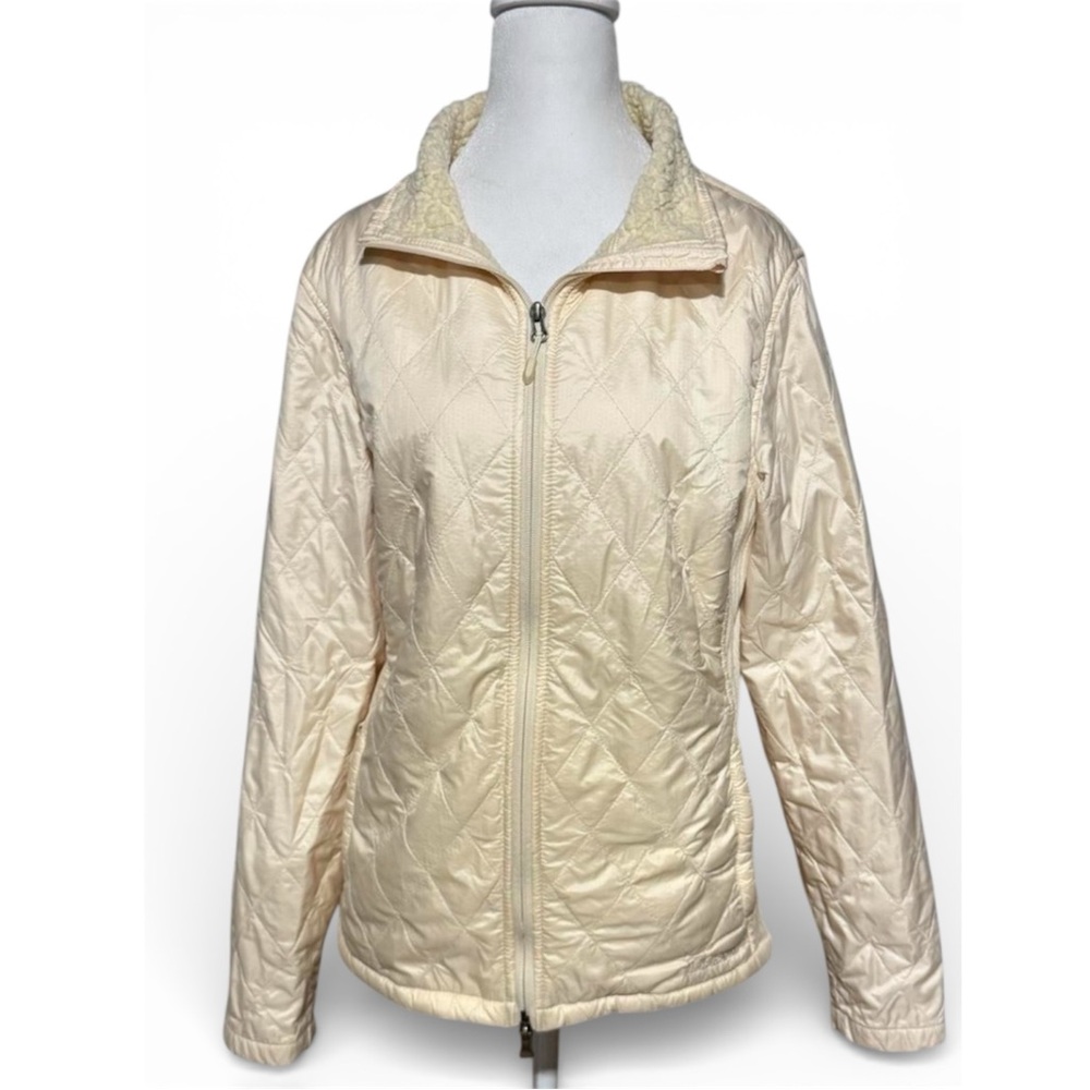 L.L. Bean Size Large Cream Jacket Size Large P-P20 L 26